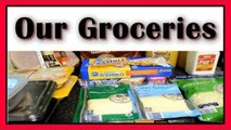 Our Groceries: Aldi & Giant Eagle