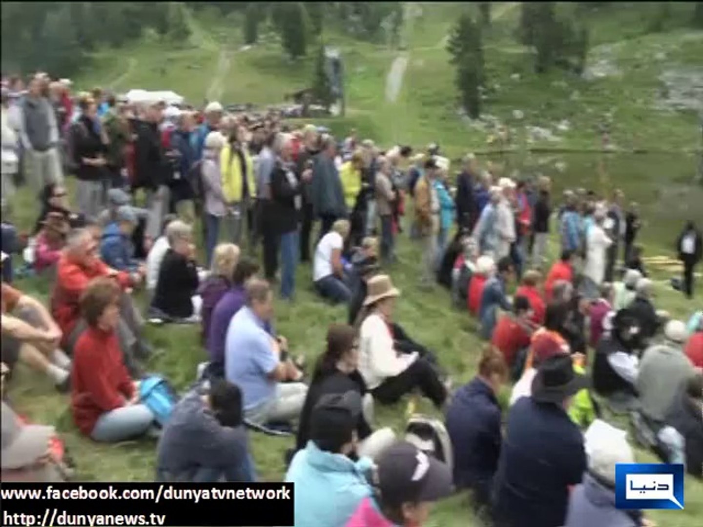 Dunya news-International Alphorn Festival in Switzerland