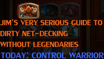 Jim's Guide to Deckbuilding - Working Around Legendaries