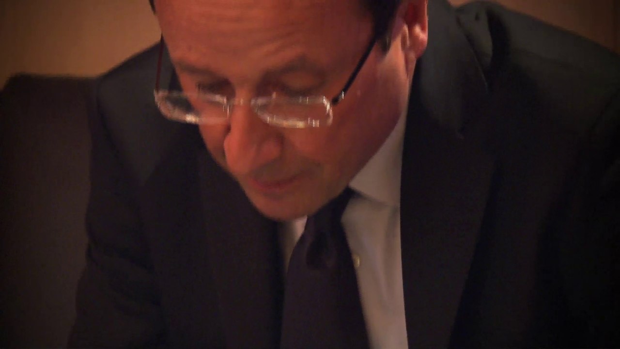 Dans les coulisses du meeting du Bourget avec François Hollande