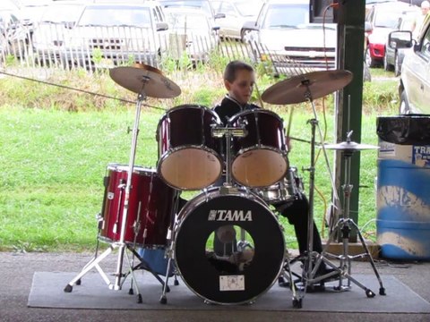 Welcome to the Black Parade by MCR - Garrett on drums