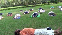 yoga pakistan boat pose for belly reduce and parkinson's disease