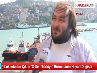 Lokantadan Çıkan 'O Ses Türkiye' Birincisinin Hayatı Değişti