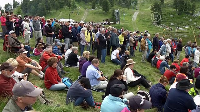 Фестиваль альпийского рога прошёл в Швейцарии