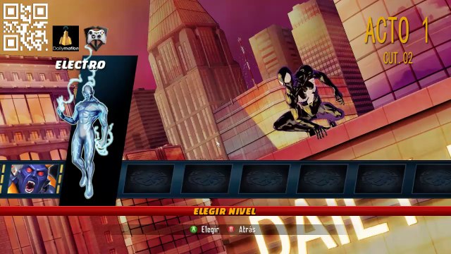 Spiderman Shattered Dimensions Sub. Español Acto.01 Cut.02 - ELECTRO