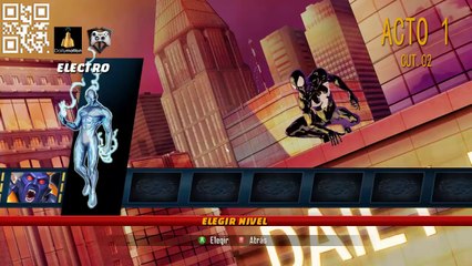 Spiderman Shattered Dimensions Sub. Español Acto.01 Cut.02 - ELECTRO
