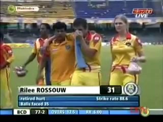 Descargar video: Lasith Malinga Deadly Bouncer struck Rilee Rossouw