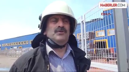 Bursa'da Tekstil Fabrikasında Yangın