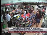 Convenience store thief caught on CCTV