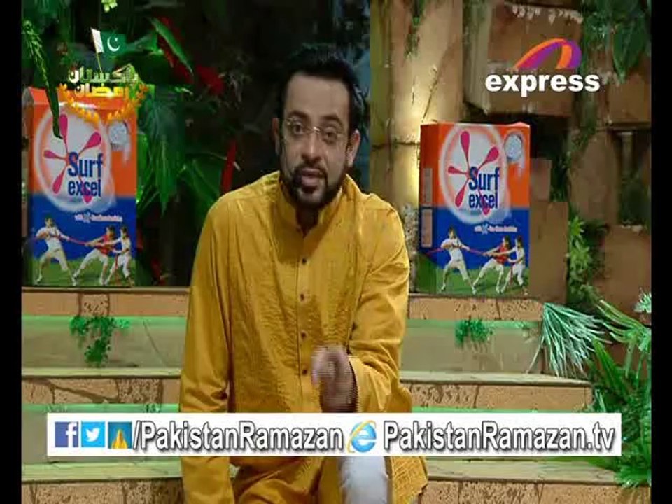 29th Iftari Qasas ul Anbiya,Ao Kahani Sunain in Pakistan Ramazan 28-7-2014 Part 3