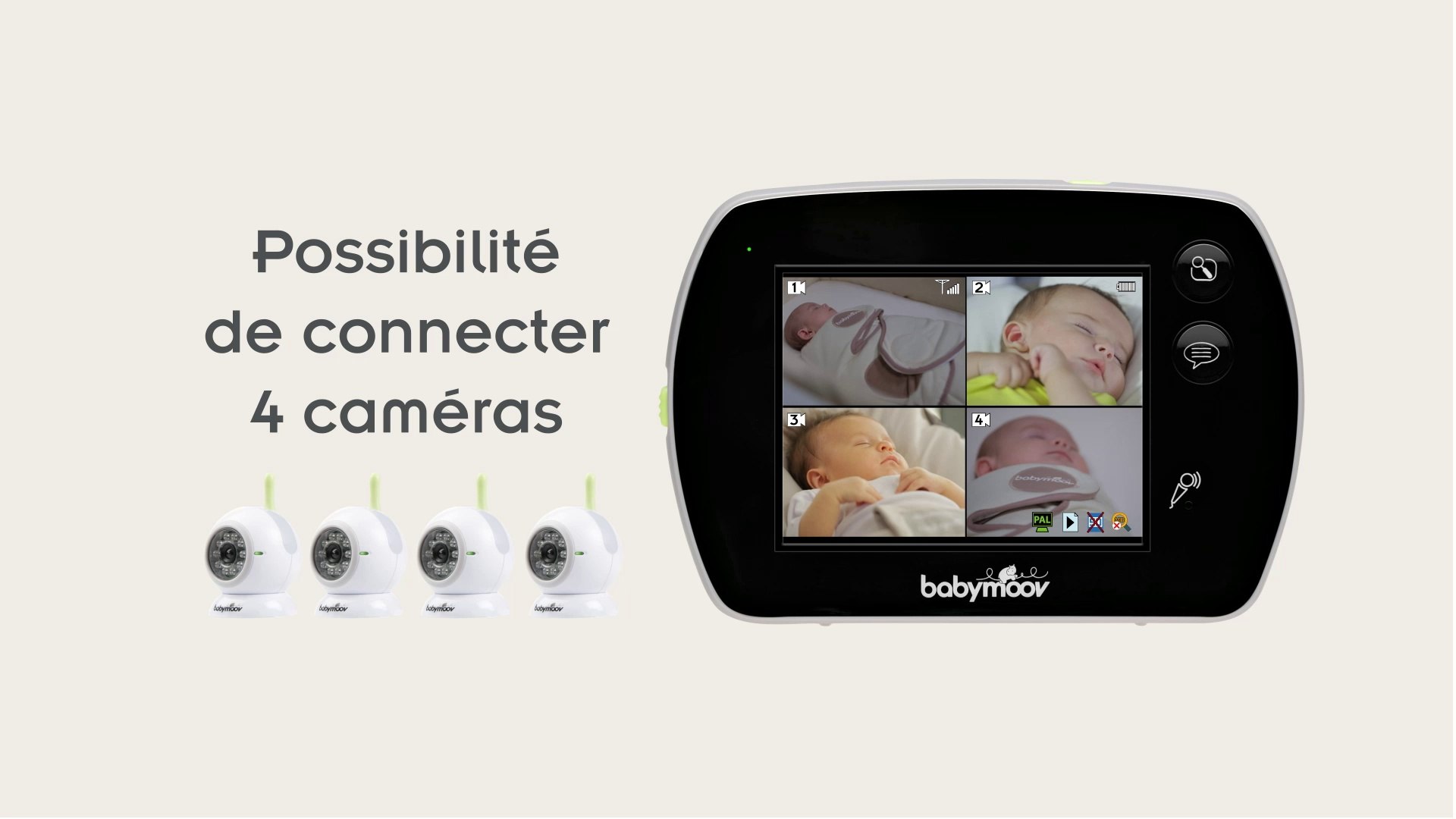 Babyphone Touch Screen babymoov - Vidéo Dailymotion