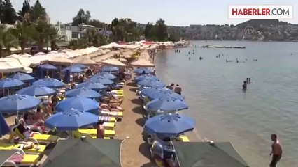 Bodrum'da deniz trafiği yoğunlaştı -