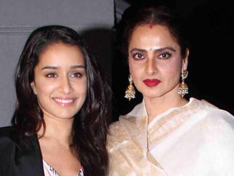 Rekha Compliments Shraddha Kapoor