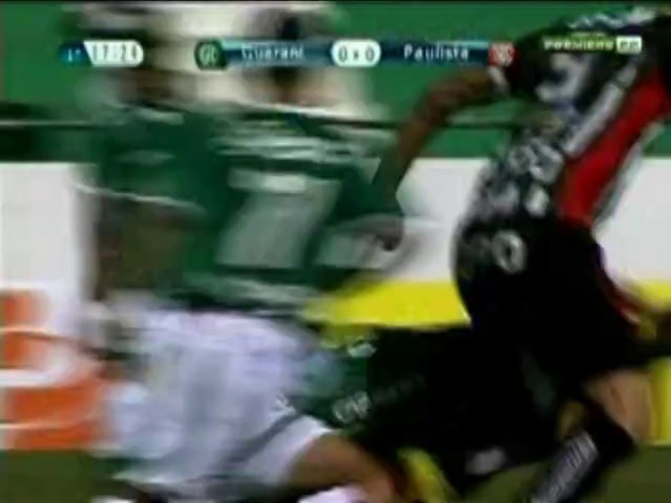 BRUNO NEVES GUARANI X PAULISTA 1 TEMPO