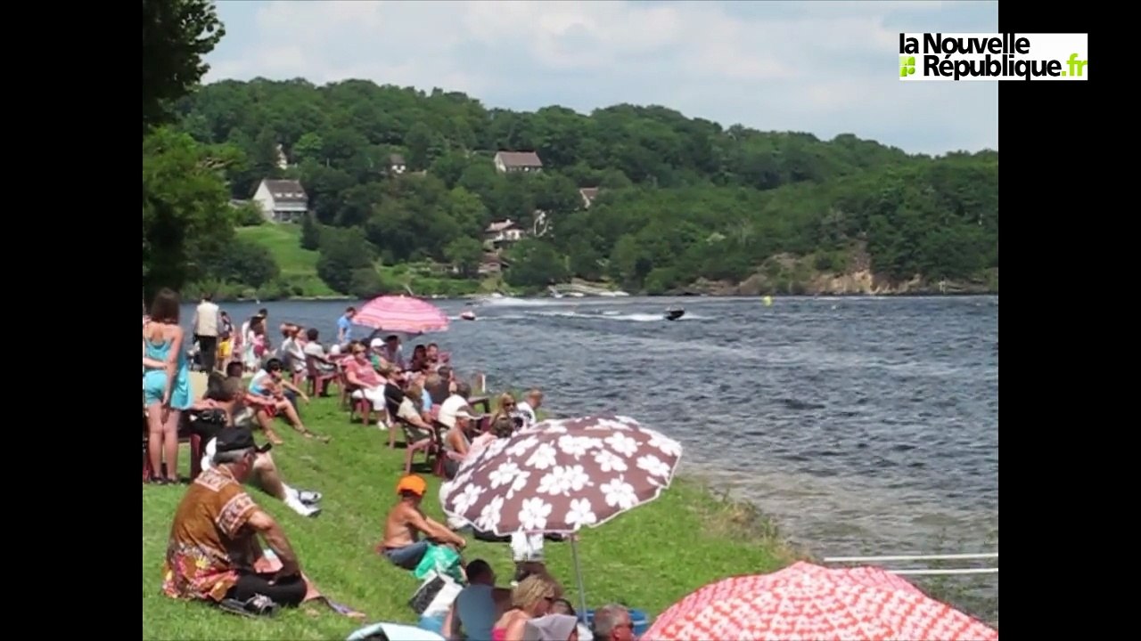 VIDEO. Le gratin du ski nautique européen à Eguzon