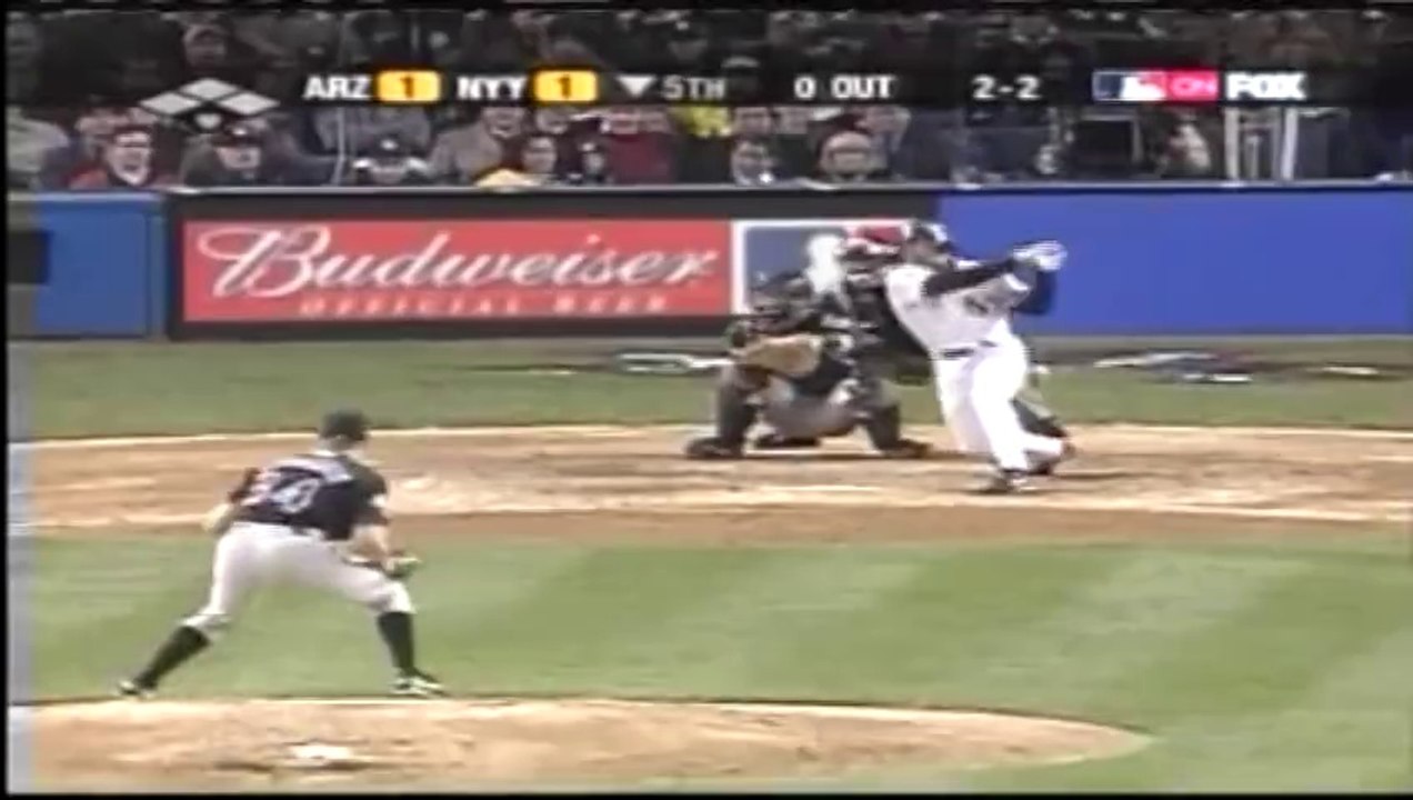 MLB 2001 World Series G3 - New York Yankees vs Arizona Diamondbacks
