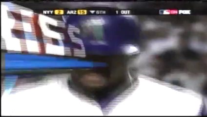 MLB 2001 World Series G6 - Arizona Diamondbacks vs New York Yankees