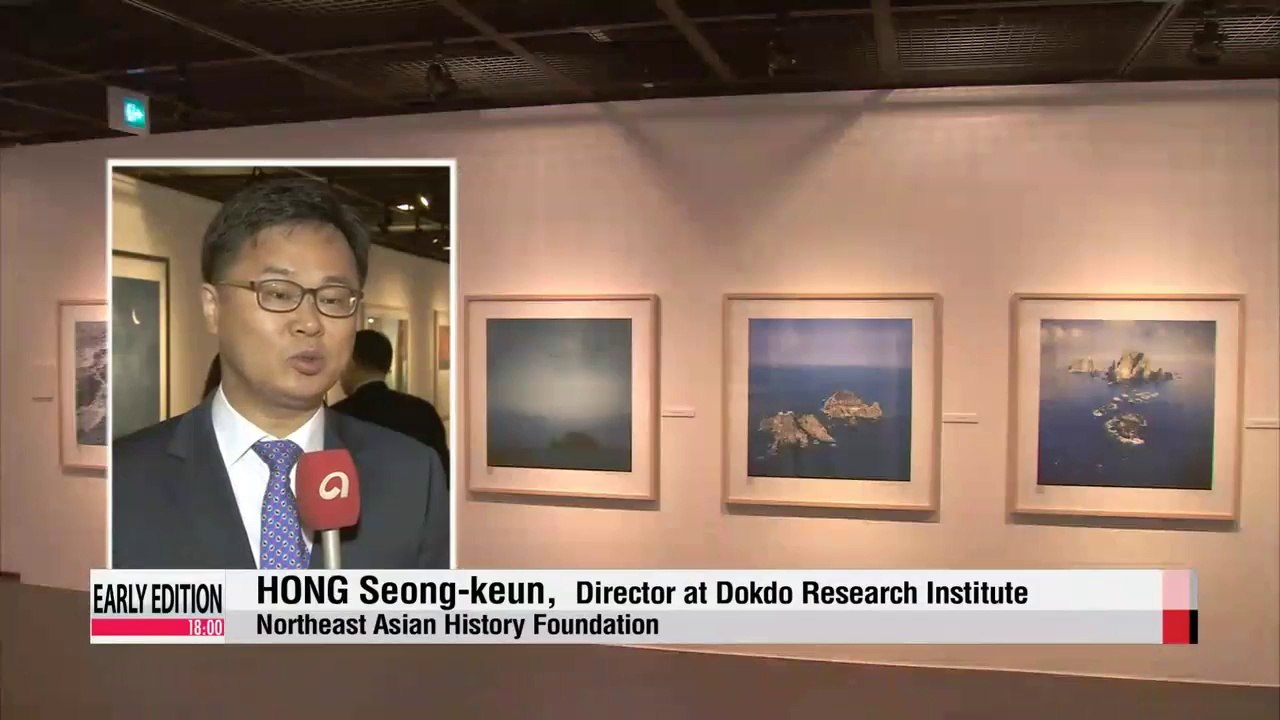 Dokdo exhibition displays 55 works by celebrated photographer Kim Jung-man