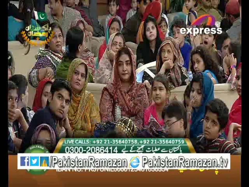 29th Iftari Rah e Naiki Part 1 in Pakistan Ramazan 28-7-2014 Part 6