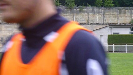 Coup franc de Niko Z. contre St Gobain