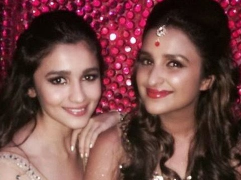 Alia And Parineeti Perform At International Indian Achievers Award 2014