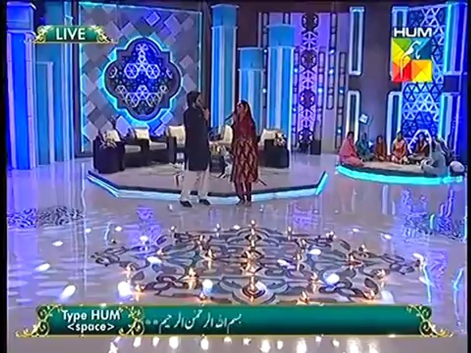 Ashan Khan And Farhan Ali Waris Reciting Kalam With Muhammad Asad Ayub And Tabin  HUM TV Show