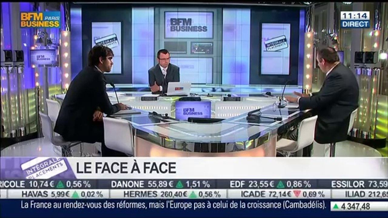 Olivier Delamarche le 28 Juillet 2014 - BFM Business