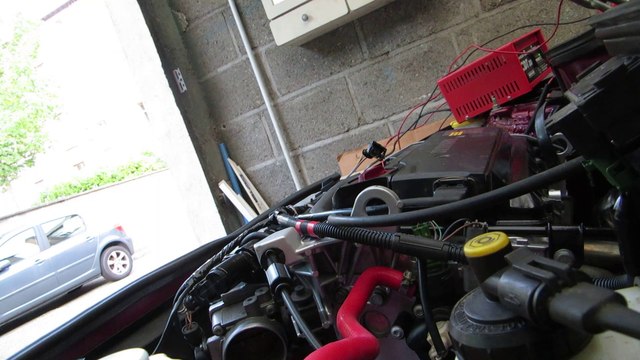 Megane coupe 2l16 - Test Demarrage (pbm masse)