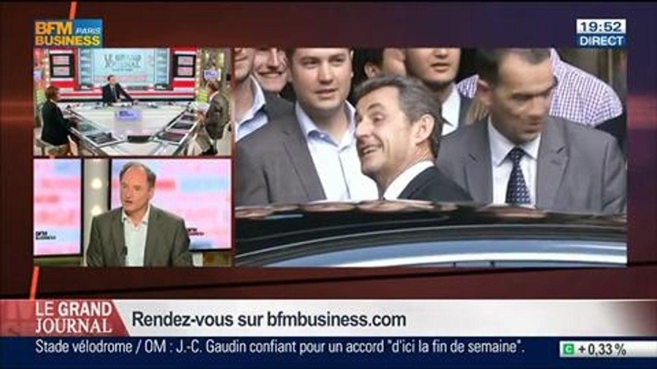 Sophie Fay et Henri Vernet, dans Le Grand Journal - 28/07 7/7