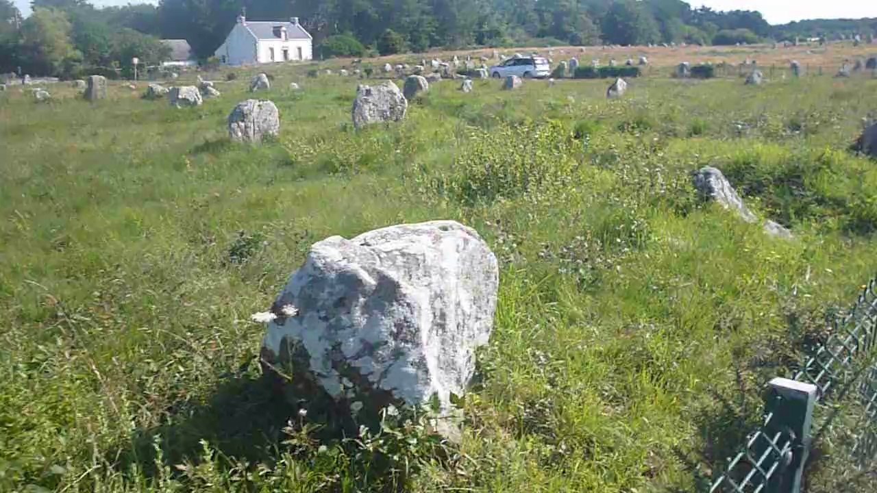 Les alignements de Carnac - site mégalithique