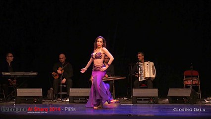 JUSTINE - Danse orientale - Holm al Raqs - Mahrajane al Sharq, Paris 2014