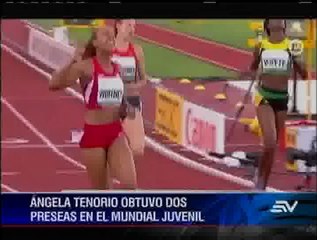 Angela Tenorio segunda en Oregon