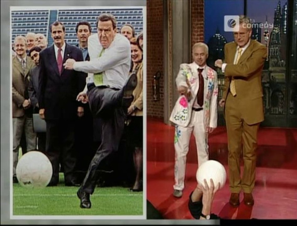 Die Harald Schmidt Show - 1068 - 2002-04-05 - Rufus Beck, Kantinenkollege Josué