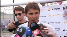 Rafael Nadal during the 4th edition of 