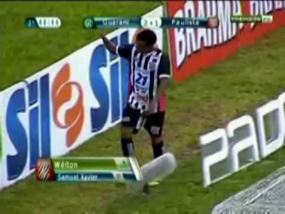 BRUNO NEVES - GUARANI X PAULISTA 2 TEMPO