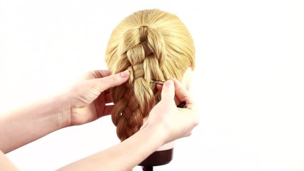 Как расправить пятипрядную косичку. How To Straighten 5 Strands Braid