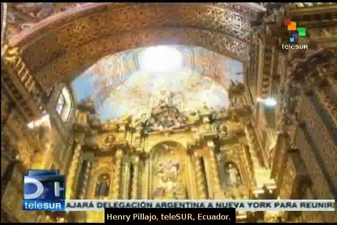 Ecuador: Church of the Company, an iconic site in Quito