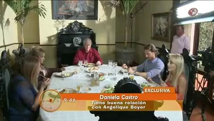 Daniela Castro niega pleito con Angelique Boyer