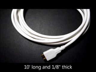 NewLobo Ultra Slim Extra long cable, works as expected