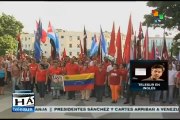 Cubanos también conmemoraron cumpleaños de Hugo Chávez