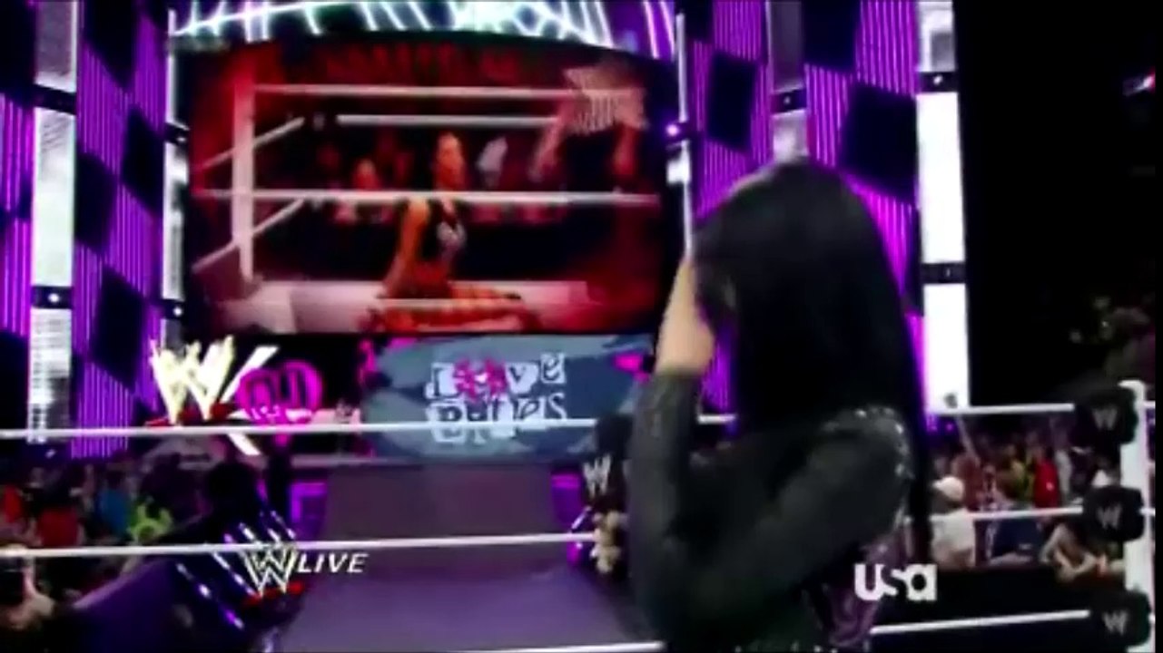 Paige And AJ Lee Segment