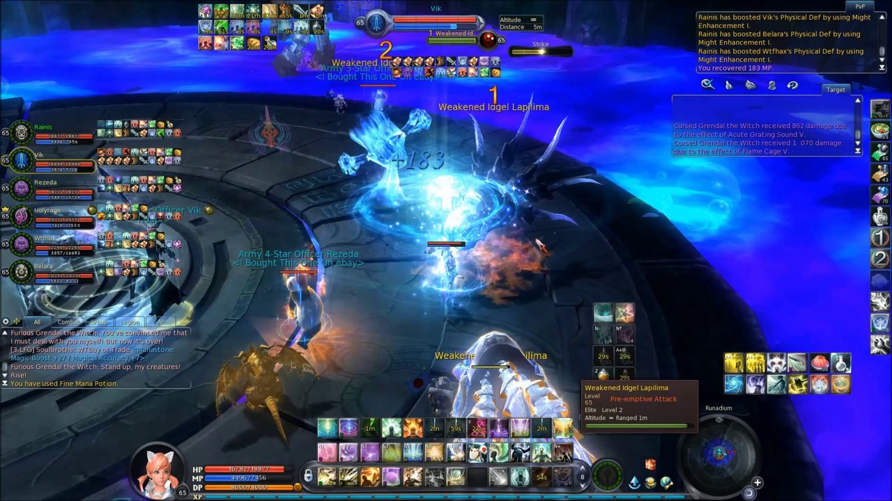 Aion - Runadium ( Cleric view)