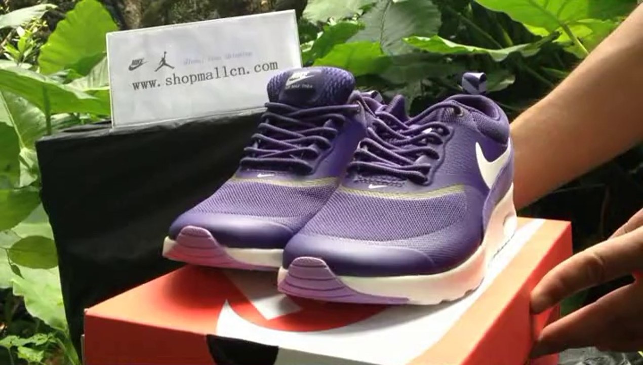 Nike Air Max Thea Print in purple *tradingspring.net*