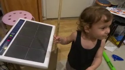 Wim à la batterie, the drummer of the year.