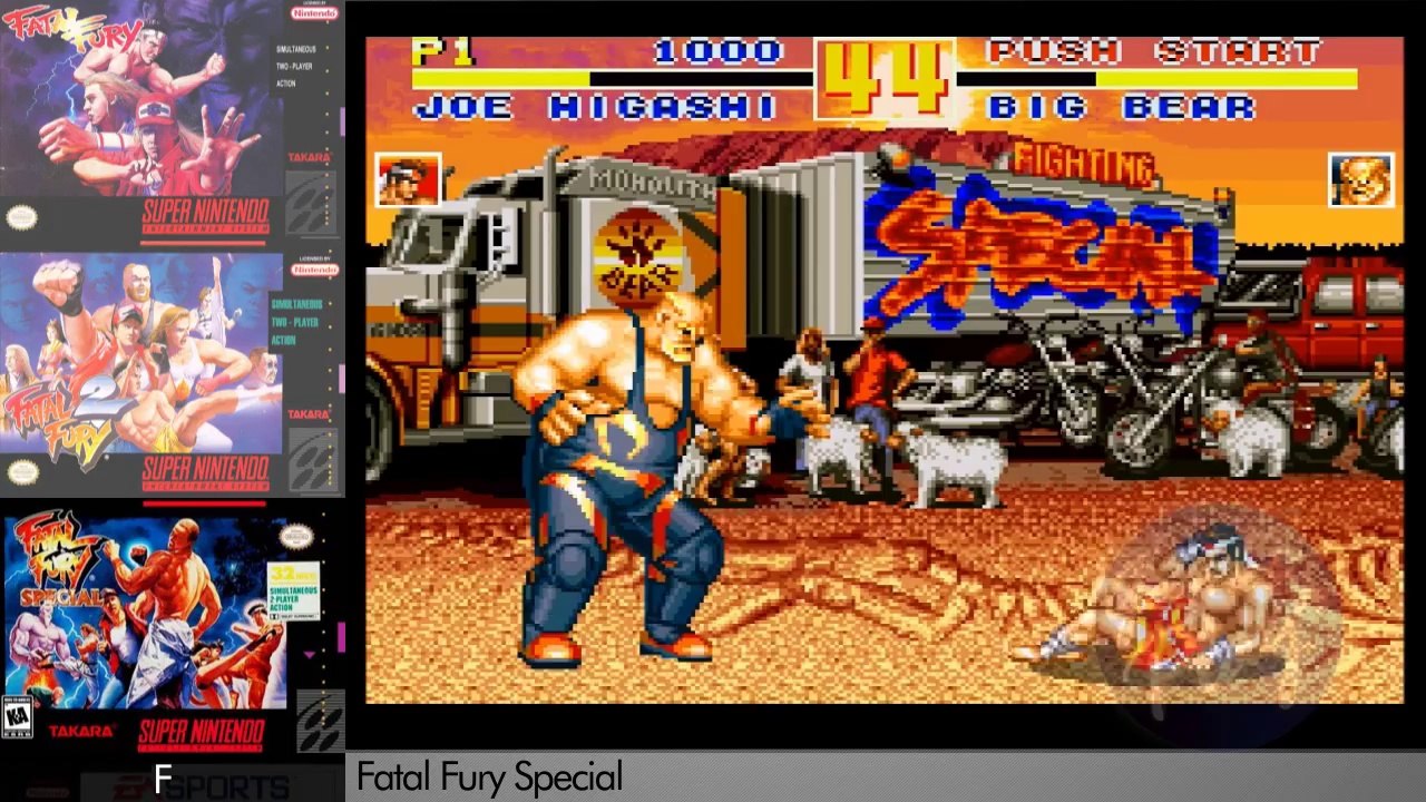 All SNES Games Project - Super Nintendo Compilation F