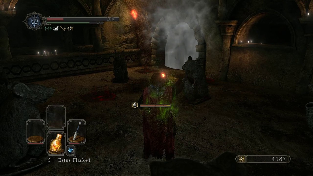 Dark Souls II Wind gets rat 0wned