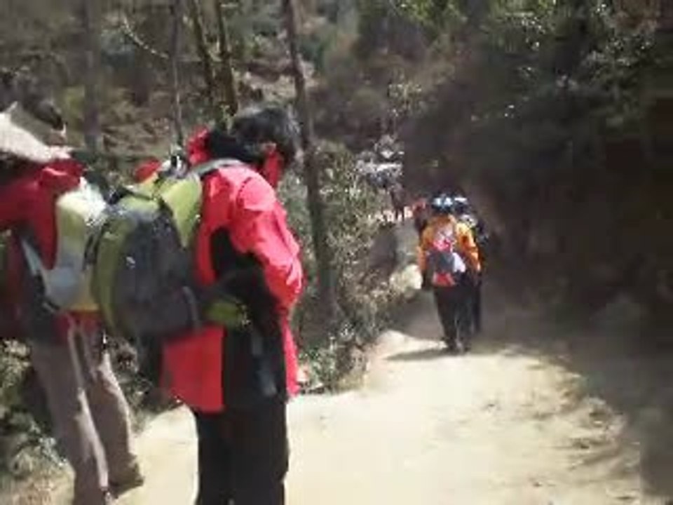 Popular trek Annapurna base camp