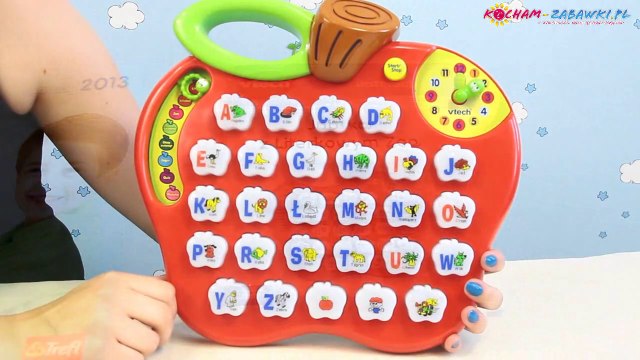 Preschool Learning Alphabet Apple / Jabłko z Literkowym Zoo - VTech - Trefl - 60136 - Recenzja