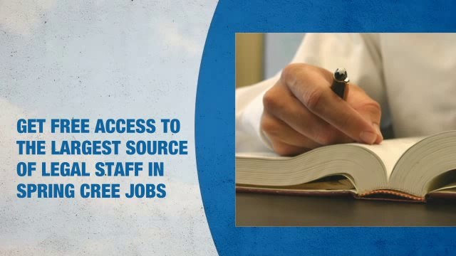 Legal Staff Jobs in Spring Creek