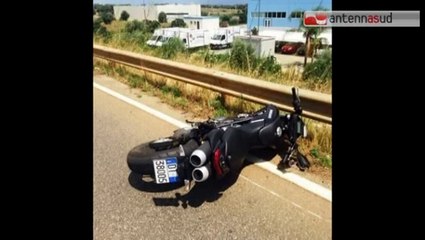 TG 28.07.14 Impatto fatale contro il guardrail: morto un motociclista con la passione per i guantoni